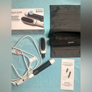 Bondi Boost Mini Multi-Styler (Curling Iron + Brush Attachment)-Travel Friendly